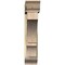 Ekena Millwork Balboa Traditional Rough Sawn Bracket w/ Offset Brace, Douglas Fir, 8"W x 38"D x 38"H BKT0806X38X38BOA01RDF - alternate 4